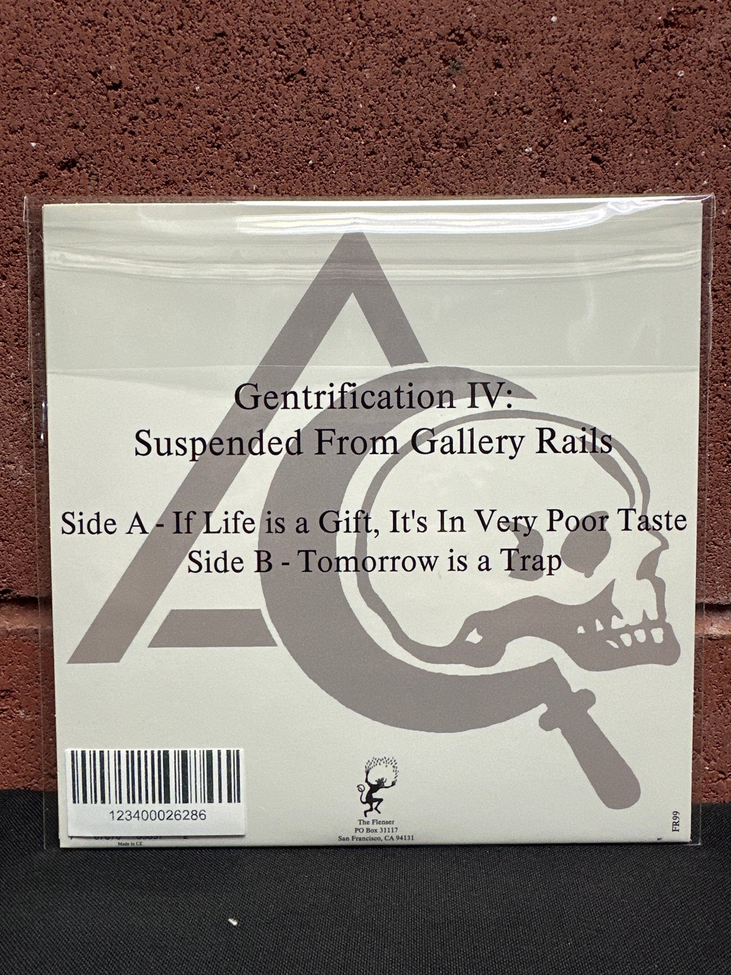 Used Vinyl:  Street Sects ”Gentrification IV: Suspended From Gallery Rails” 7" (Green vinyl)