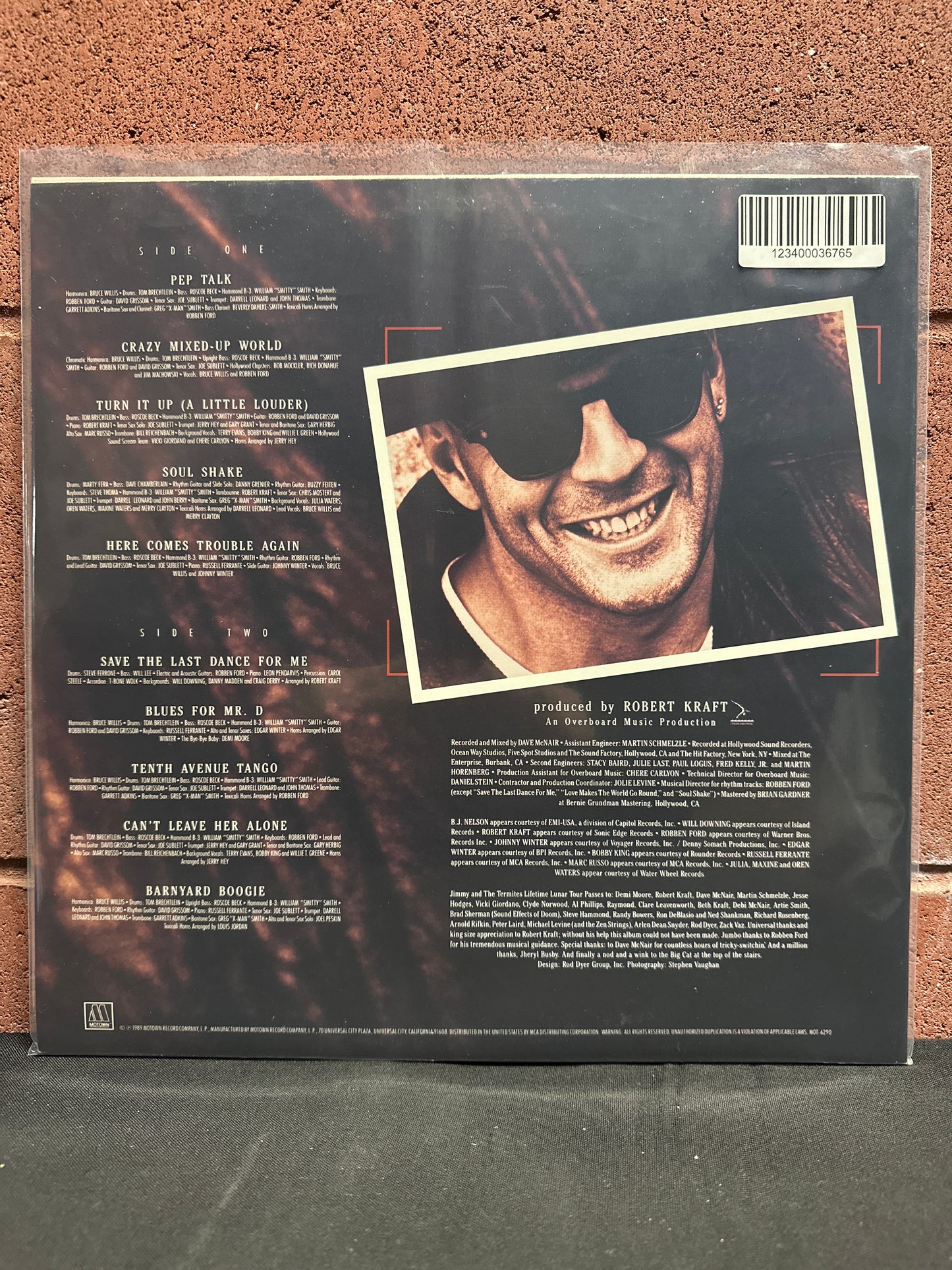 Used Vinyl:  Bruce Willis ”If It Don't Kill You, It Just Makes You Stronger” LP