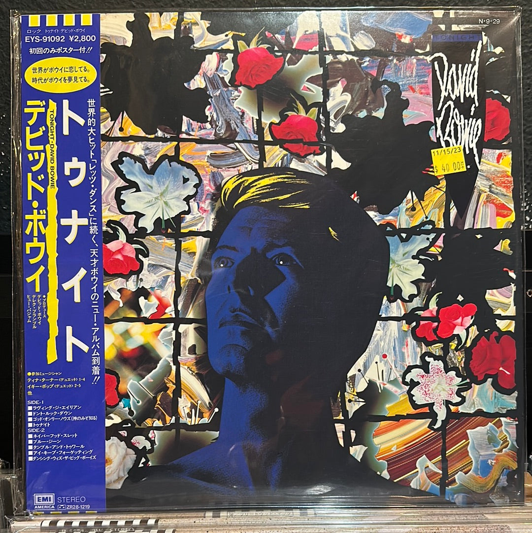 Used Vinyl:  David Bowie "Tonight" LP (Japanese Press)