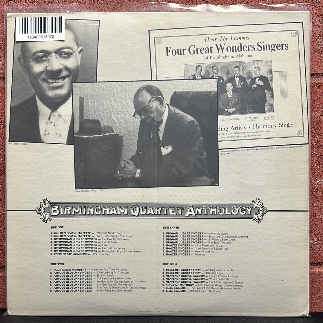 Used Vinyl:  Various ”Birmingham Quartet Anthology” 2xLP