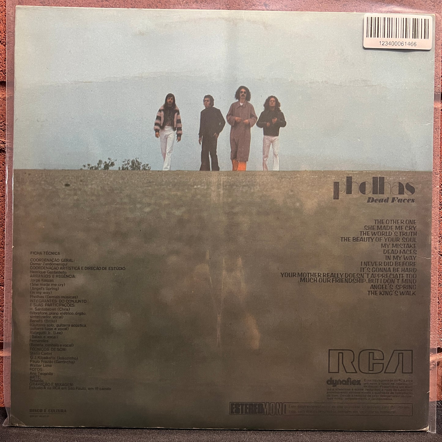 Used Vinyl: Pholhas "Dead Faces" LP (1973 Brazilian Press)