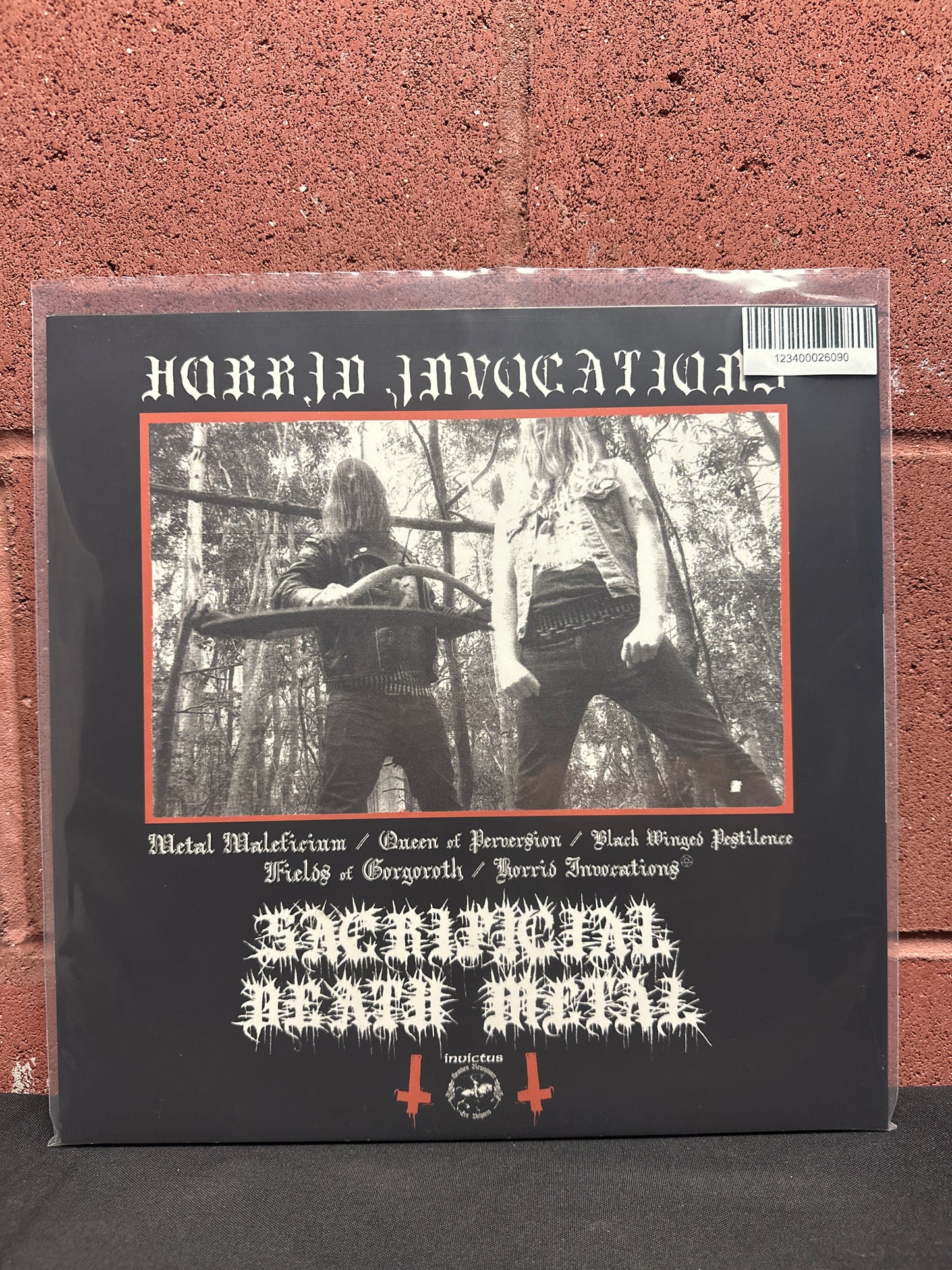 Used Vinyl:  Hecatomb ”Horrid Invocations” 12"