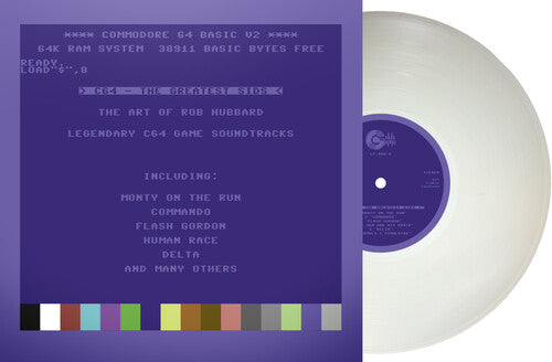 V/A "C64 Greatest Sids: The Art Of Rob Hubbard" LP (White Vinyl, IMPORT)