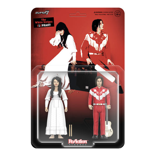 PRE-ORDER: The White Stripes "Elephant 2-Pack" ReAction Figures