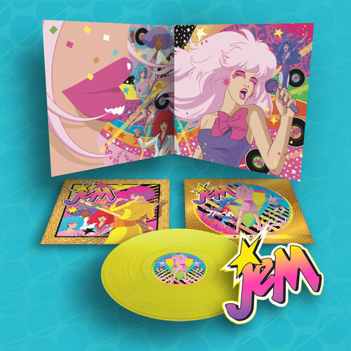 Jem and the Holograms "S/T" LP (Yellow Vinyl)