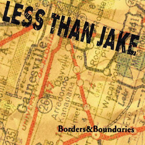 PRE-ORDER: Less Than Jake "Borders & Boundaries 25th Anniversary" 2xLP (Yellow Vinyl)