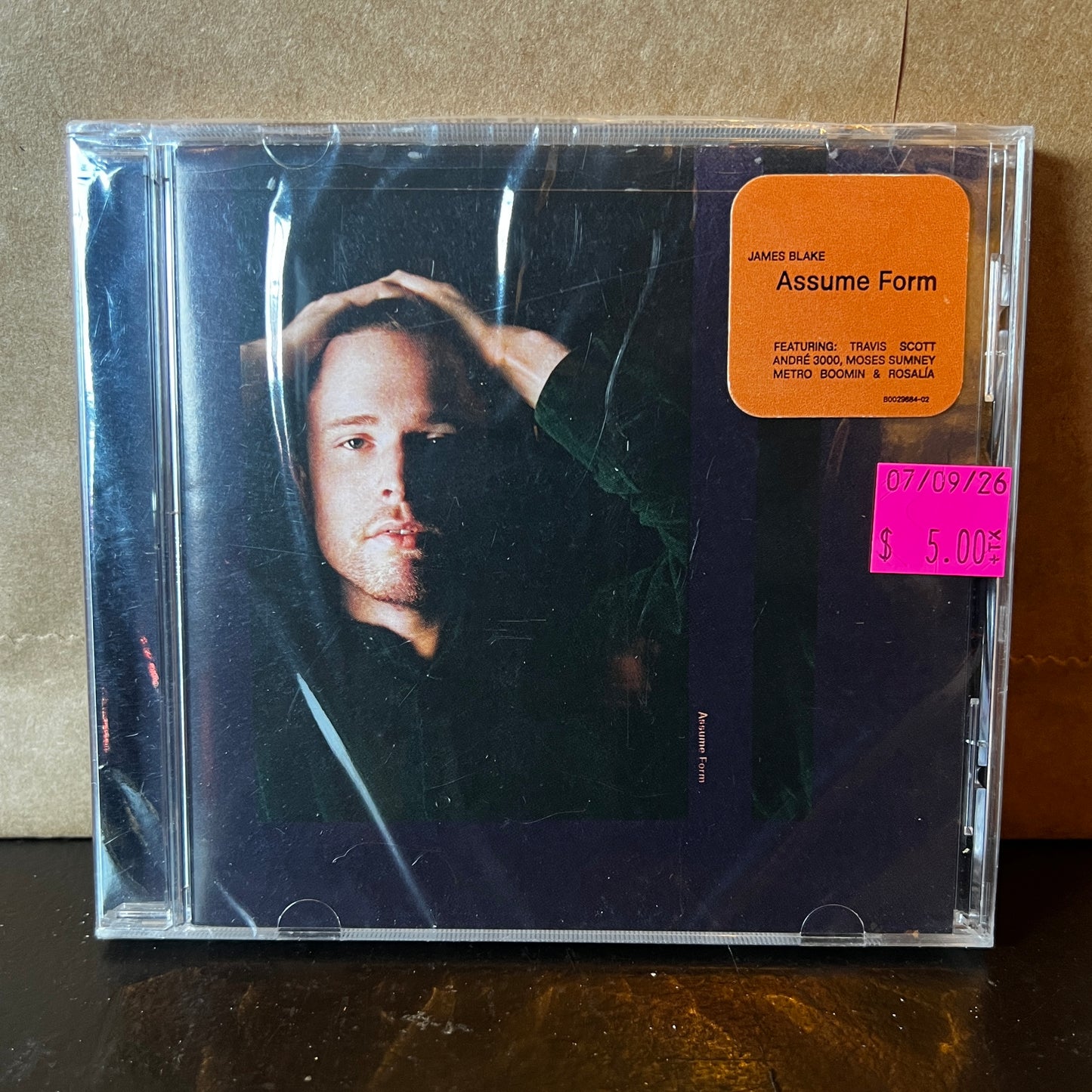 Used CD: James Blake ‎"Assume Form" CD (2019 Press)