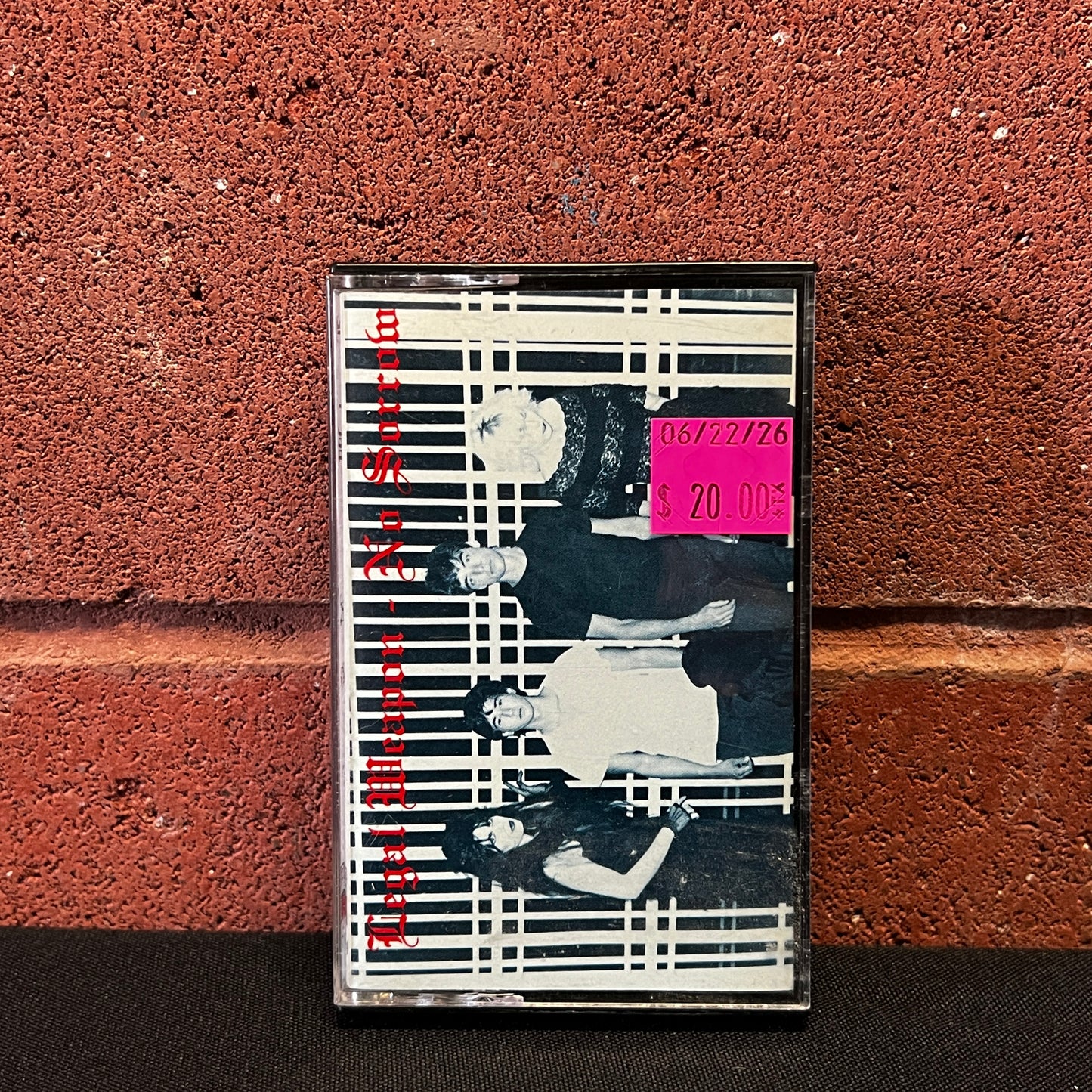 Used Cassette: Legal Weapon "No Sorrow E.P." Tape (1991 Press)
