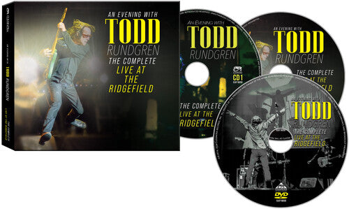 Todd Rundgren "An Evening With Todd Rundgren: The Complete Live At The Ridgefield" 2xCD + DVD