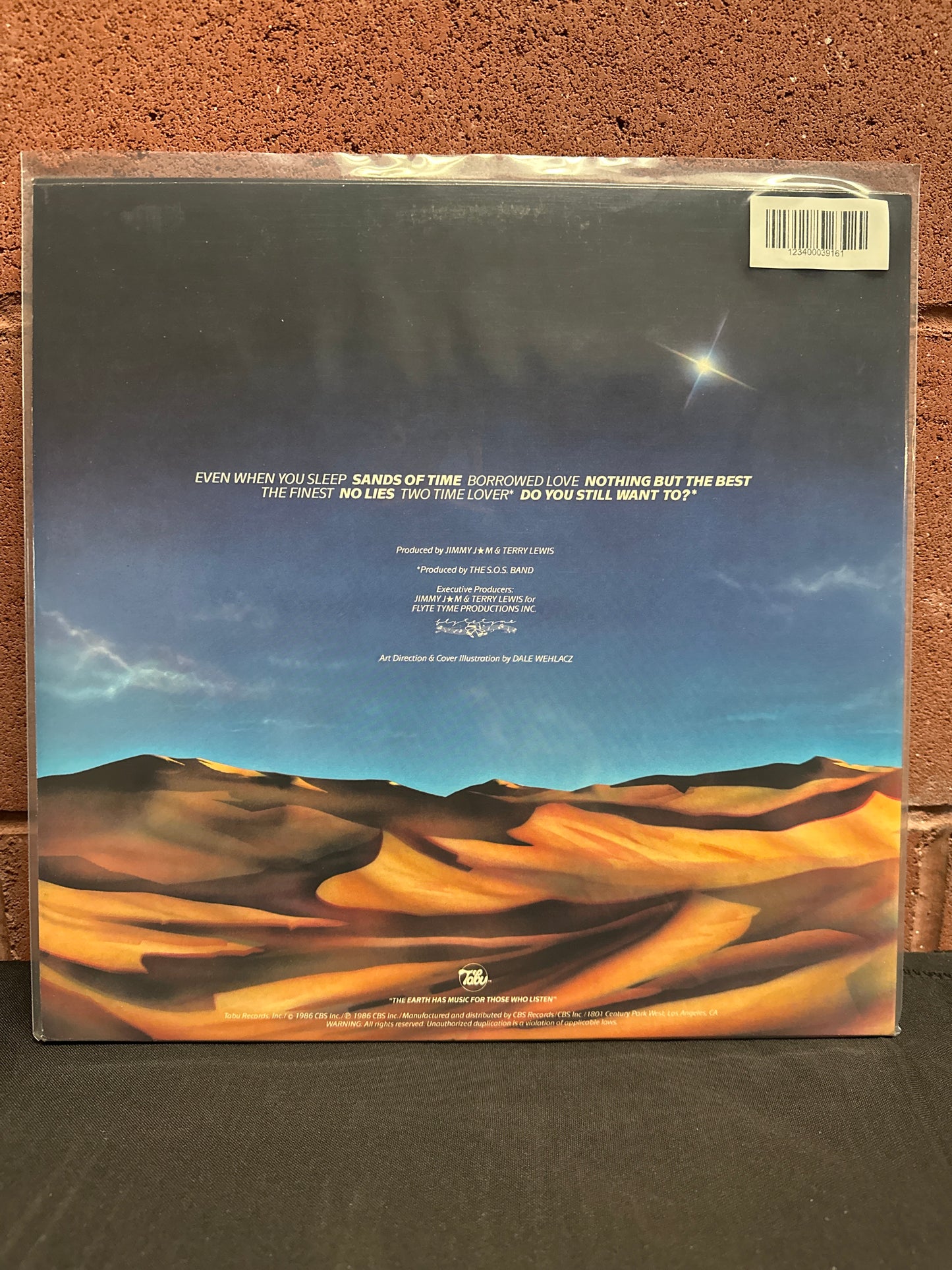 Used Vinyl:  The S.O.S. Band ”Sands Of Time” LP