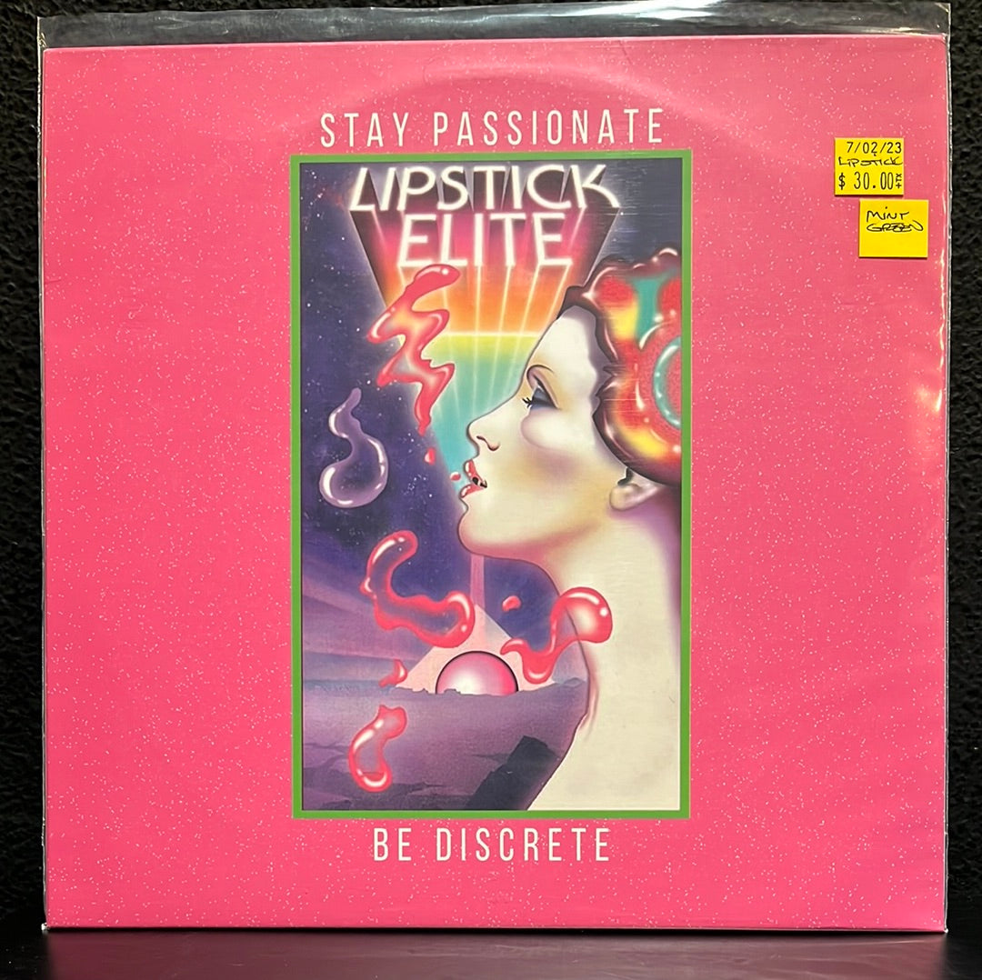 USED VINYL: Lipstick Elite “Stay Passionate, Be Discrete” 10" (Mint Green Vinyl)