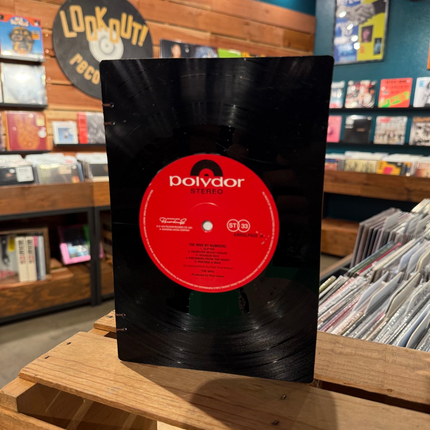 The Who Recycled Vinyl Journal