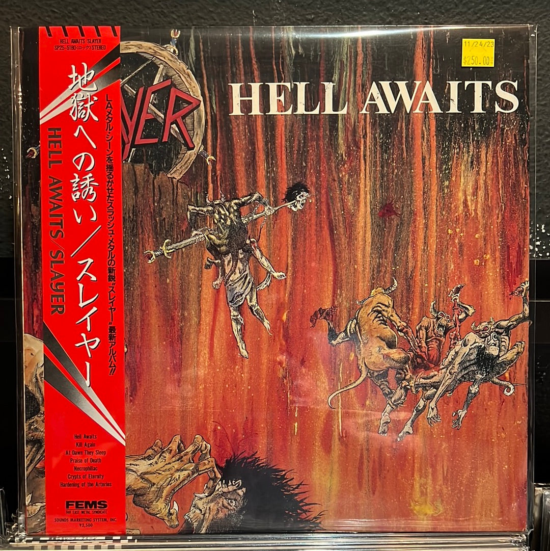 LP レコード・SLAYER/HELL AWAITS・スレイヤー 地獄への誘い - CD