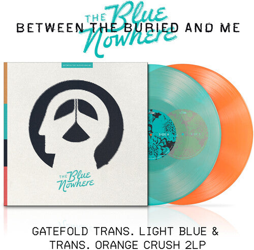 Between the Buried and Me "The Blue Nowhere" 2xLP (Transparent Light Blue & Orange Crush Vinyl)