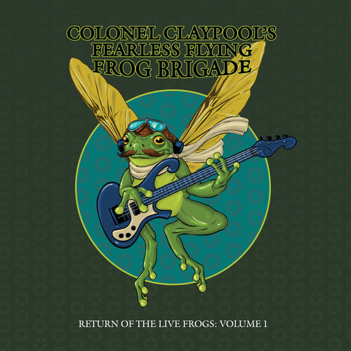 Colonel Claypool's Fearless Flying Frog Brigade "Return of The Live Frogs: Volume I" LP (Green)