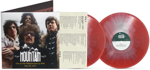 PRE-ORDER: Mountain "Live at the Fillmore East in NYC June 28, 1971" 2xLP (Limited Edition Color Vinyl)
