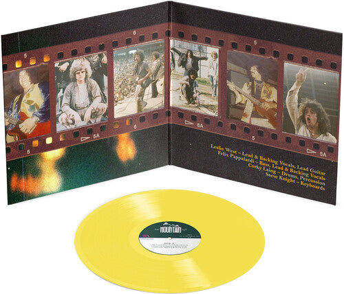 PRE-ORDER: Mountain "Live at the Fillmore East in NYC June 28, 1971" 2xLP (Limited Edition Yellow Vinyl)