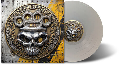 PRE-ORDER: Five Finger Death Punch "Legacy" LP (Clear Vinyl)