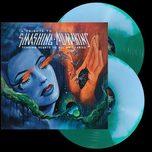 PRE-ORDER: V/A "Sending Hearts to All My Dearies (A Tribute to Smashing Pumpkins)" 2xLP (Baby Blue & Green Vinyl)