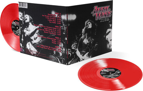 PRE-ORDER: April Wine "Live in Denver - January 17, 1980" 2xLP (Limited Edition Red Vinyl)