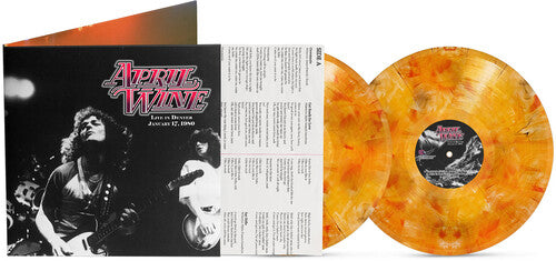 PRE-ORDER: April Wine "Live in Denver - January 17, 1980" 2xLP (Orange Marbled Vinyl)