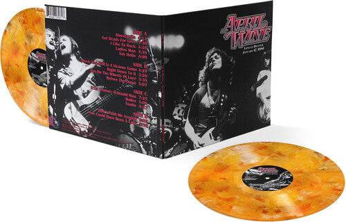 PRE-ORDER: April Wine "Live in Denver - January 17, 1980" 2xLP (Orange Marbled Vinyl)