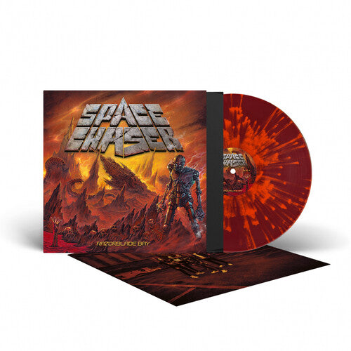 PRE-ORDER: Space Chaser "Razorblade Bay" LP (Limited Edition 140 Gram Oxblood with Orange Splatter Vinyl)