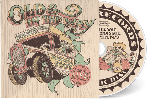 PRE-ORDER: Old & In the Way "Live at Sonoma State 11/4/73" CD
