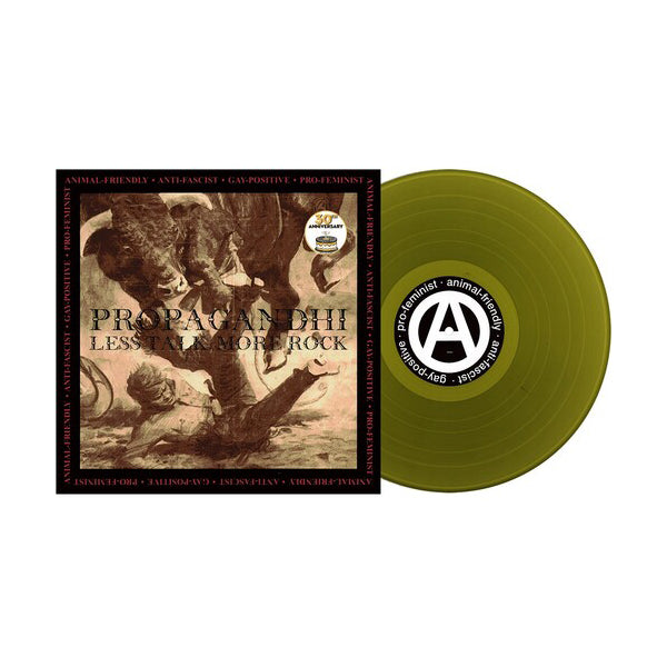 PRE-ORDER: Propagandhi "Less Talk, More Rock" LP (Olive Green Color Vinyl)