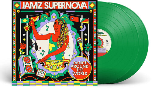 PRE-ORDER: Jamz Supernova "Dance Around The World" 2xLP (Indie Exclusive Green Vinyl)