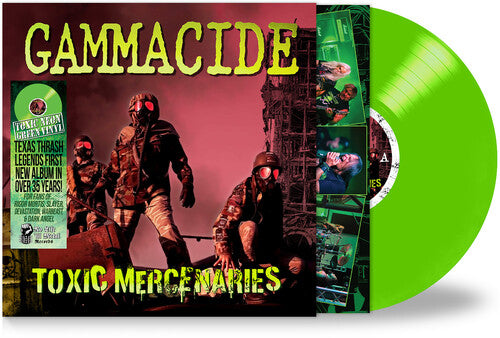 PRE-ORDER: Gammacide "Gammacide" LP (Limited Edition Toxic Neon Green Vinyl)