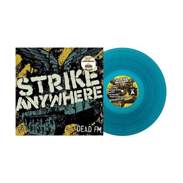 PRE-ORDER: Strike Anywhere "Dead FM" LP (Blue Vinyl)