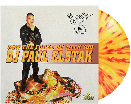 PRE-ORDER: DJ Paul Elstak "May The Forze Be With You" LP (Limited Edition Translucent Yellow, Green, & Red Splatter Vinyl)