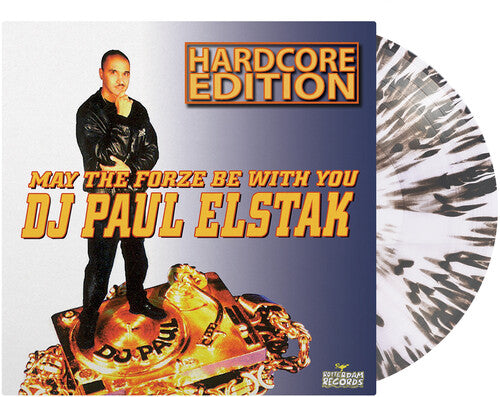 PRE-ORDER: DJ Paul Elstak "May The Forze Be With You" LP (Hardcore Edition Clear & Black Splatter Vinyl)