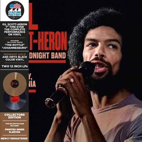 PRE-ORDER: Gil Scott-Heron & The Midnight Band "Live at Berkeley '78" LP (Black/Gold Vinyl)