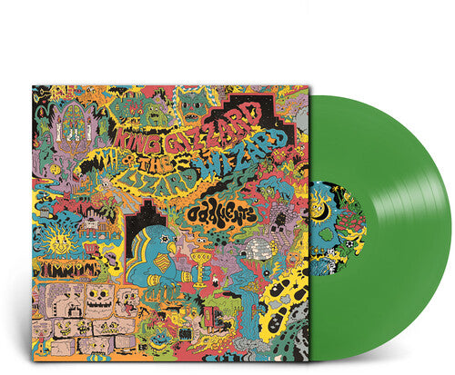 PRE-ORDER: King Gizzard and The Lizard Wizard "Oddments" LP (Green Ecosonic Vinyl)
