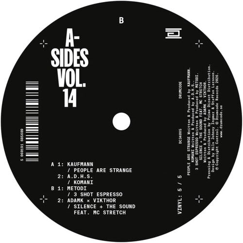 PRE-ORDER: V/A "A-Sides Vol. 14: Part 5 (of 5)" 12" Single