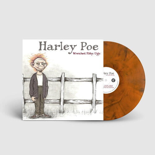 PRE-ORDER: Harley Poe "Wretched. Filthy. Ugly" LP (Color Vinyl)