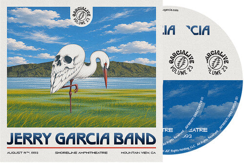 PRE-ORDER: Jerry Garcia Band "GarciaLive Vol. 23: August 14th, 1993 Shoreline Amphitheatre" 2xCD