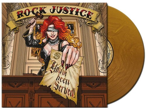 PRE-ORDER: Rock Justice "You've Been Served" LP (Color Vinyl)