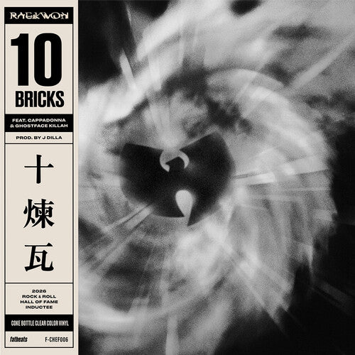 PRE-ORDER: Raekwon feat. Ghostface Killah & Cappadonna "10 Bricks" 7" Single (Clear Vinyl)