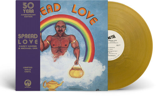 PRE-ORDER: Carey Harris "Spread Love (Anniversary Edition)" LP (Indie Exclusive Gold Vinyl)