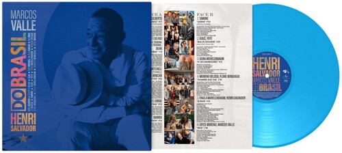 PRE-ORDER: V/A "Henri Salvador Do Brasil" LP (Blue Vinyl)