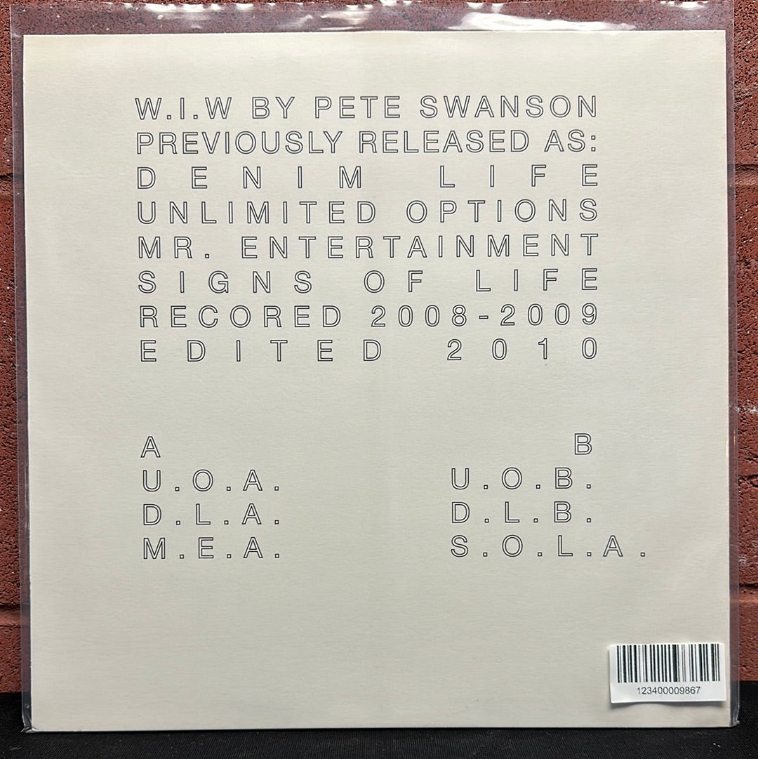 Used Vinyl:  Pete Swanson ”Where I Was” LP