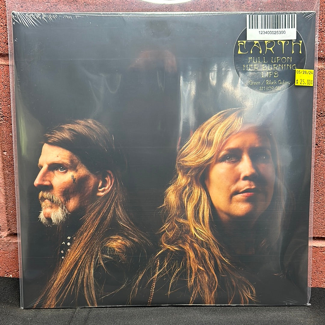 Used Vinyl:  Earth ”Full Upon Her Burning Lips” 2xLP (Green/black galaxy vinyl)