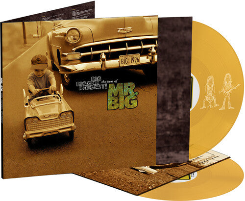 PRE-ORDER: Mr. Big "Big, Bigger, Biggest! The Best of Mr. Big (30th Anniversary Edition)" 2xLP