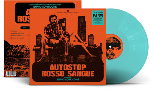 PRE-ORDER: Ennio Morricone "Autostop Rosso Sangue (Hitch-Hike) (OST)" LP (Transparent Cyan Vinyl) [Import]