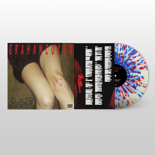 PRE-ORDER: Graham Coxon "A+E" LP (Indie Exclusive Red + Blue Splatter Vinyl)