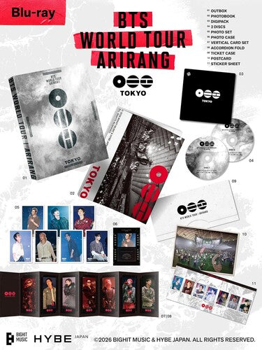 PRE-ORDER: BTS "BTS World Tour 'Arirang' Live in Tokyo" 2-Disc Blu-Ray (Limited Edition) [Import]