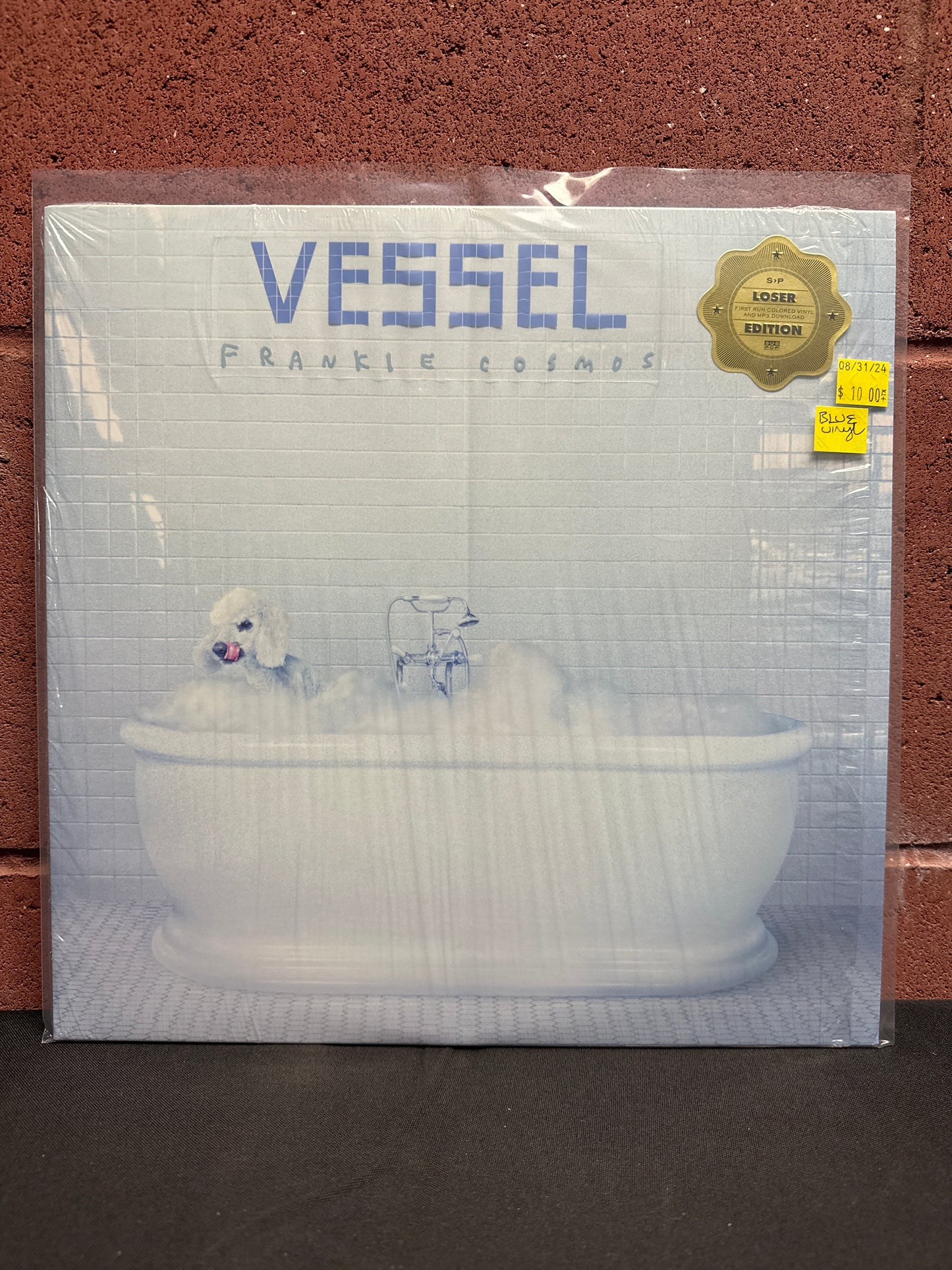 Used Vinyl:  Frankie Cosmos ”Vessel” LP (Blue Vinyl)